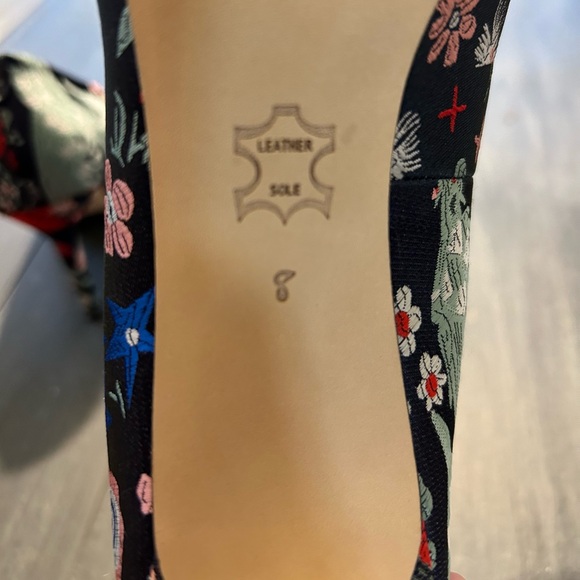 Floral Tapestry Covered Pumps by Sam Edelman - Picture 8 of 13